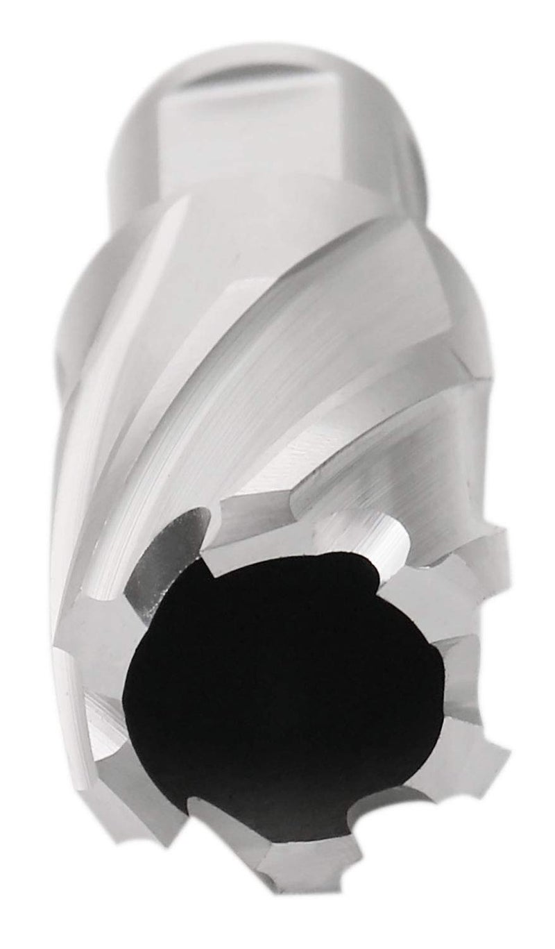 Accusize Industrial Tools H.S.S. Annular Cutter, 1" Dia, 1" Cutting Depth, 3/4" Weldon Shank, ANSI Standard, 2080-2021 - Image 3